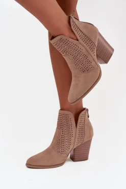 Botki Na Słupku|Botki Ażurowe><noscript><img width=