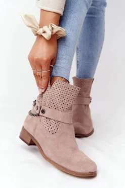 Botki Wiosenne|Brązowe I Beżowe Botki><noscript><img width=