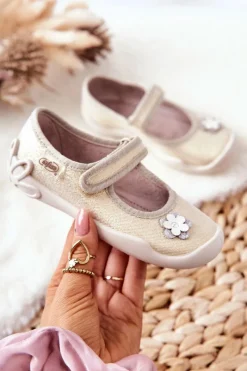 Discount BEFADO Baleriny Papcie 114X288 Złote