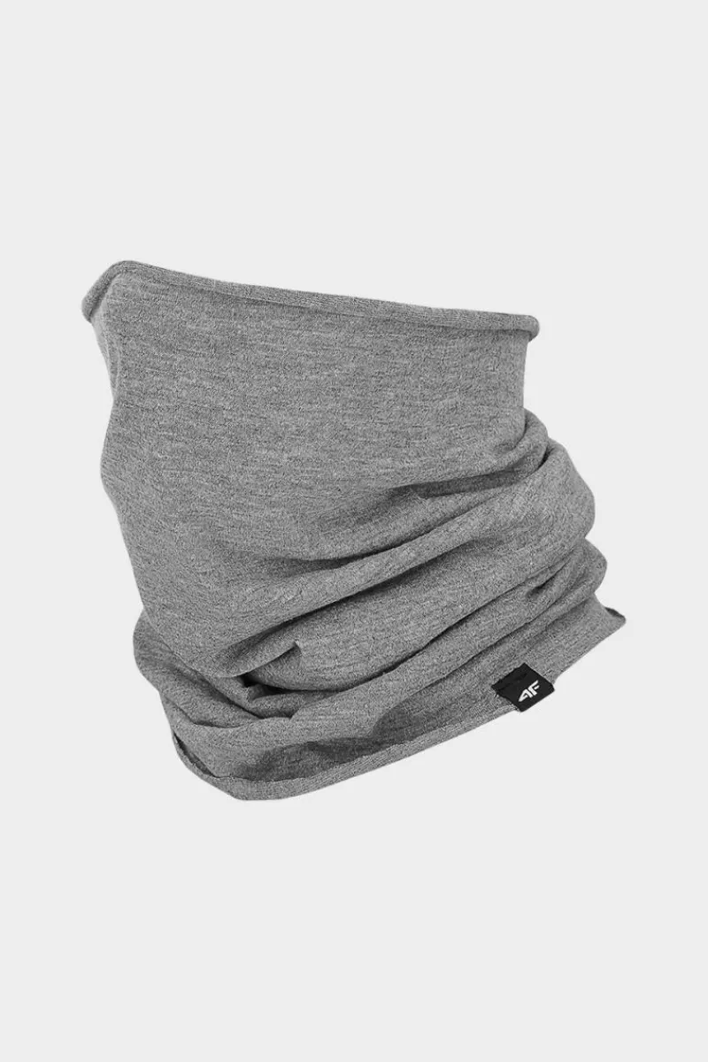 Sale 4F Bandana Uniseks WAW24ABDAU072-25M Szara
