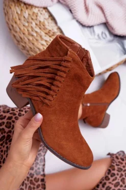 Discount Botki Damskie Kowbojki Camel Agnes Damskie Botki Wiosenne|Botki Zimowe Damskie