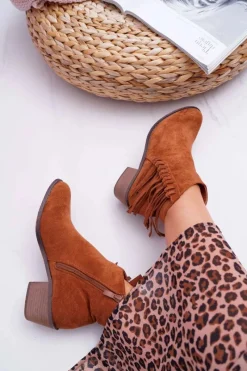 Discount Botki Damskie Kowbojki Camel Agnes Damskie Botki Wiosenne|Botki Zimowe Damskie