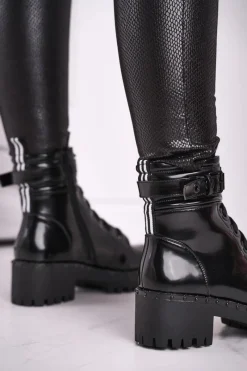 Damskie Trapery|Botki Sznurowane><noscript><img width=