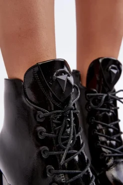 Botki Na Słupku|Czarne Botki><noscript><img width=