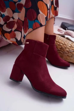 Botki Na Słupku|Botki Zimowe Damskie><noscript><img width=