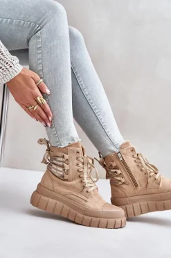 Botki Ocieplane|Damskie Trapery><noscript><img width=