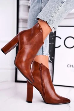 Sale Botki Damskie Na Słupku Camel Rise Up Damskie Botki Na Słupku|Botki Zimowe Damskie