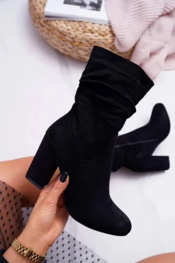 Botki Na Słupku|Botki Zimowe Damskie><noscript><img width=