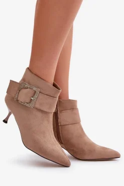 Botki Na Obcasie|Botki Zamszowe><noscript><img width=