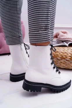 Botki Sznurowane|Botki Zimowe Damskie><noscript><img width=