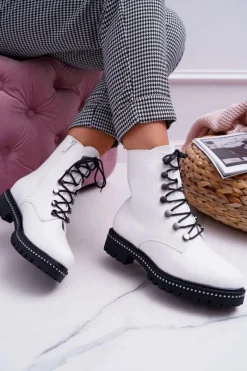 Botki Sznurowane|Botki Zimowe Damskie><noscript><img width=