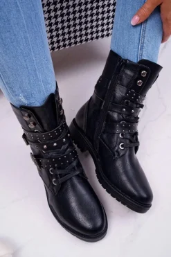 Botki Sznurowane|Botki Zimowe Damskie><noscript><img width=