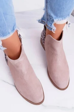 Botki Wiosenne|Brązowe I Beżowe Botki><noscript><img width=