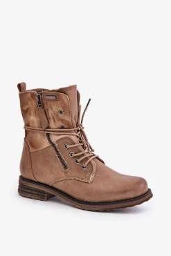 Botki Sznurowane|Czarne Botki><noscript><img width=