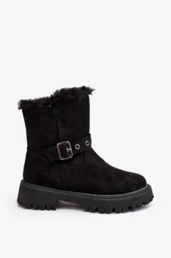 Damskie Trapery|Czarne Botki><noscript><img width=