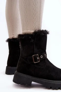 Damskie Trapery|Czarne Botki><noscript><img width=