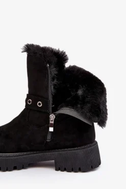 Damskie Trapery|Czarne Botki><noscript><img width=