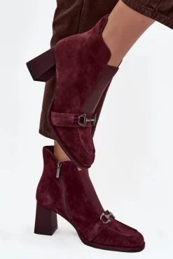 Botki Skórzane|Botki Na Słupku><noscript><img width=