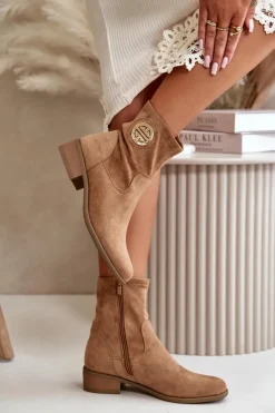 Botki Ocieplane|Czarne Botki><noscript><img width=