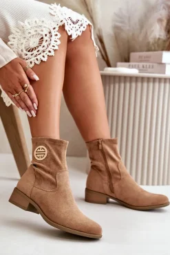 Botki Ocieplane|Czarne Botki><noscript><img width=