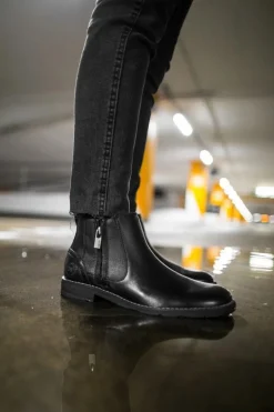 Best Big Star Shoes Botki Męskie Skórzane Trzewiki Big Star Czarne EE174287