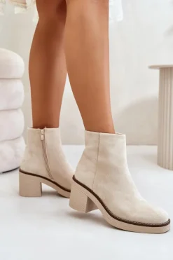 Botki Wiosenne|Brązowe I Beżowe Botki><noscript><img width=