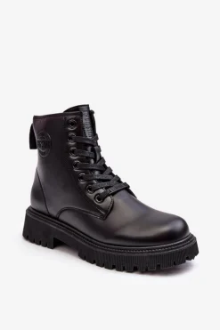 Damskie Trapery|Czarne Botki><noscript><img width=