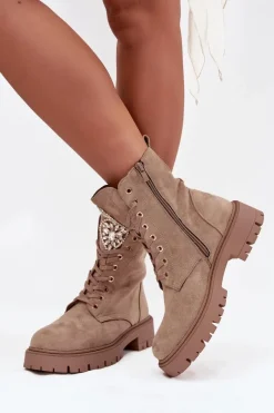 Botki Sznurowane|Botki Płaskie><noscript><img width=