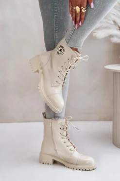 Botki Sznurowane|Botki Płaskie><noscript><img width=