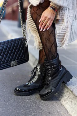 Damskie Trapery|Botki Sznurowane><noscript><img width=