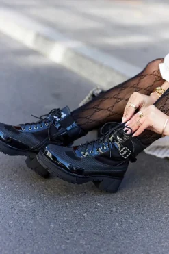 Damskie Trapery|Botki Sznurowane><noscript><img width=