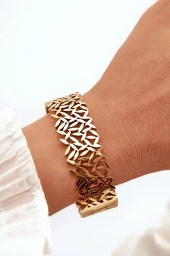 Bransoletki>Glam Chic Bransoleta Damska Ze Stali Nierdzewnej Złota