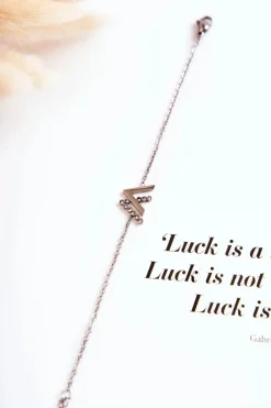 Best Giorgio&Dario Bransoletka Na Łańcuszku Z Cyrkoniami Srebrna