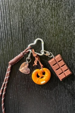Sale Breloczek Do Torebki Kluczy Czekolada Precel Serce Jorine Breloki