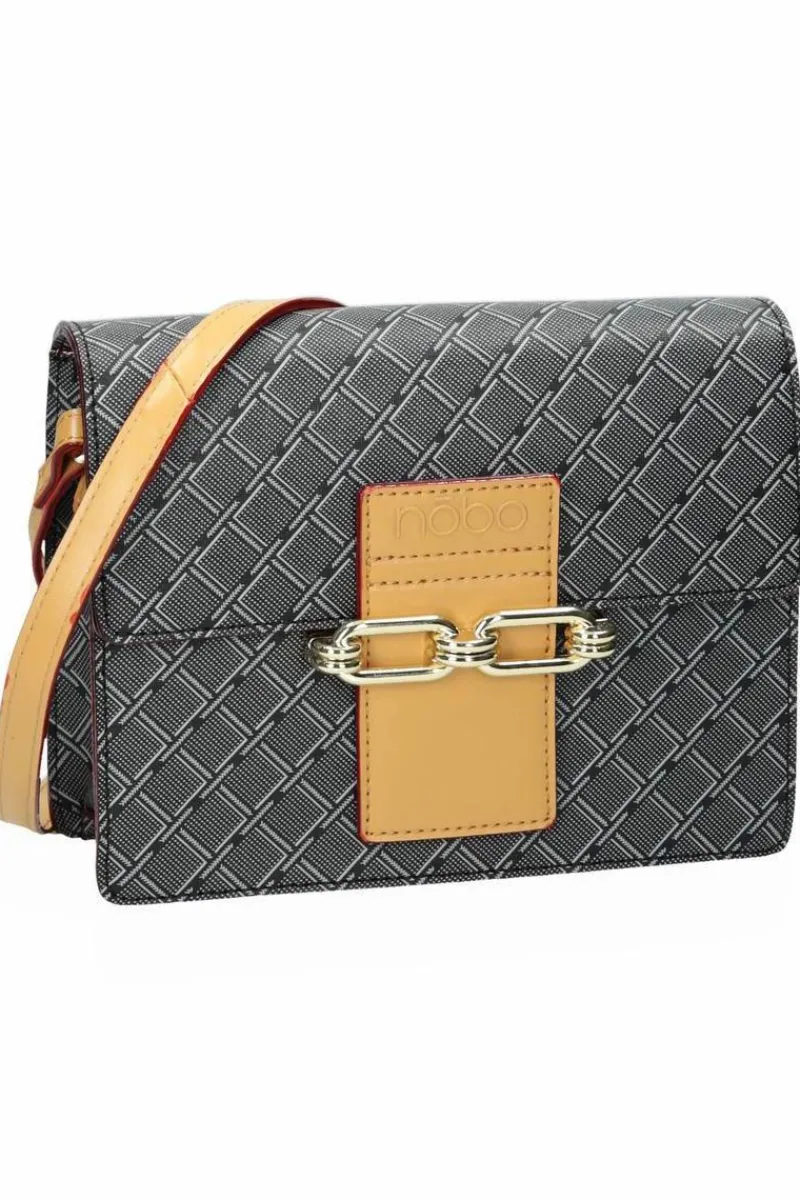 New Nobo Brązowa Torebka Damska Listonoszka NBAG-F2202-C019