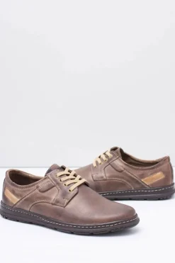 Clearance Brązowe Męskie Półbuty Casual Manifesto Męskie Półbuty Casual