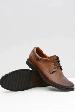 Półbuty Casual>Boto Brązowe Męskie Półbuty NIKOPOL 1577