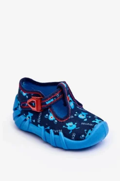 Chłopięce>BEFADO Buty Papcie Chłopięce 110P476 Niebieskie