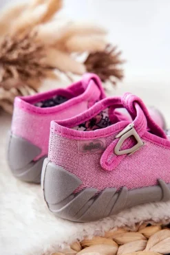 Hot BEFADO Buty Papcie Kotki 110P436 Różowe