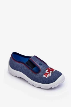 Chłopięce>BEFADO Buty Papcie Wsuwane 975X180 Niebieskie