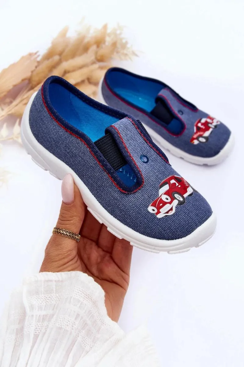 Chłopięce>BEFADO Buty Papcie Wsuwane 975X180 Niebieskie