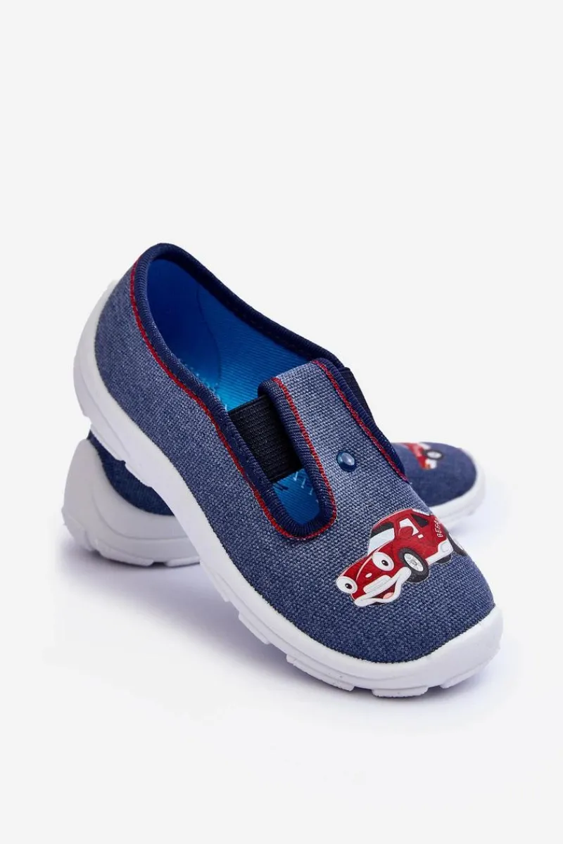 Chłopięce>BEFADO Buty Papcie Wsuwane 975X180 Niebieskie