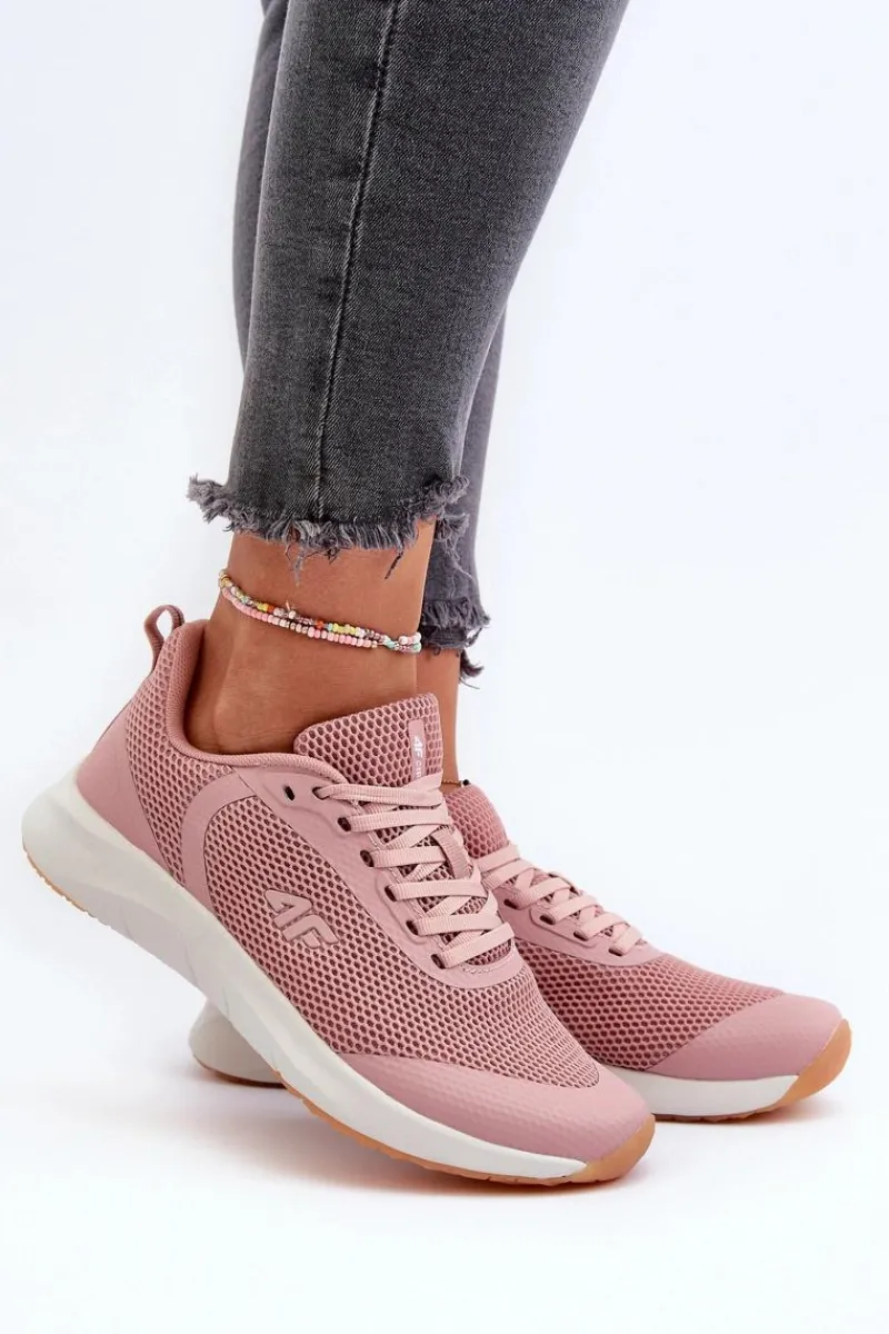 Online 4F Buty Sportowe Damskie MM00FSPOF027 Różowe