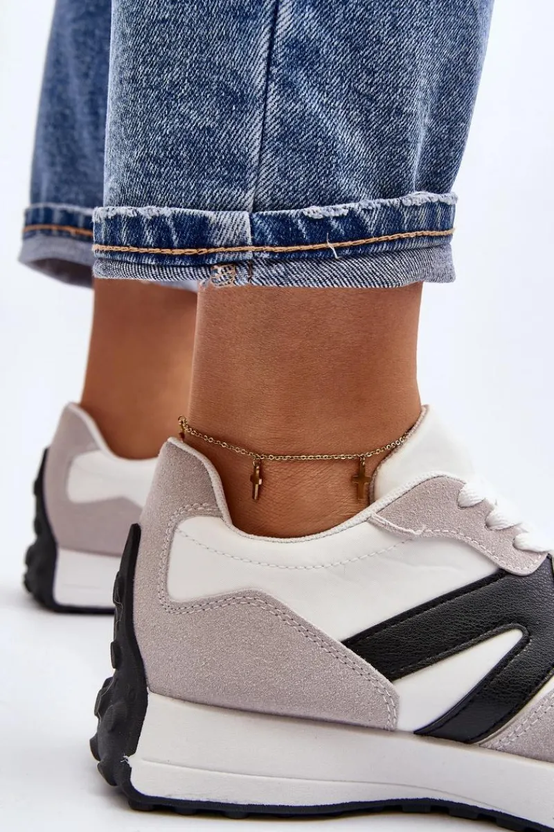 Outlet Buty Sportowe Damskie Szare Chloette Damskie Buty Sportowe Na Platformie|Sneakersy Damskie