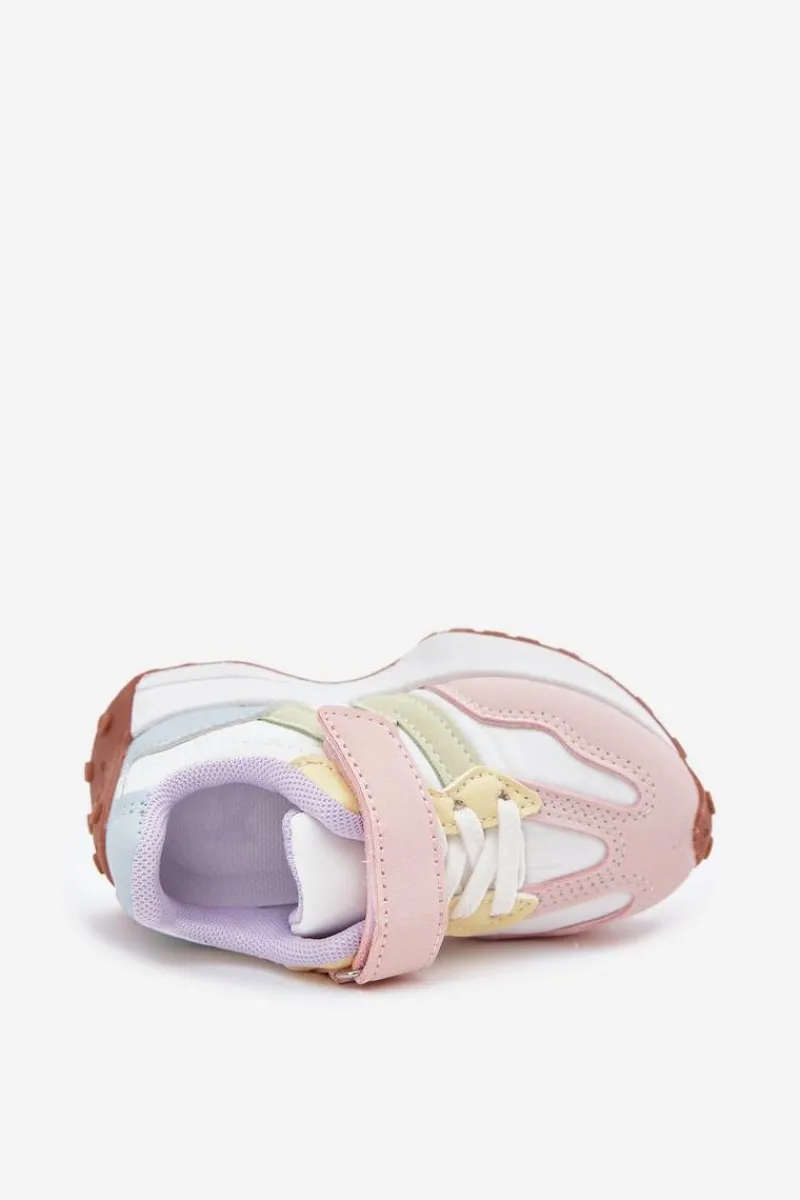 Online Boto Buty Sportowe Dziecięce Na Rzep Multikolor Miranda Wielokolorowy