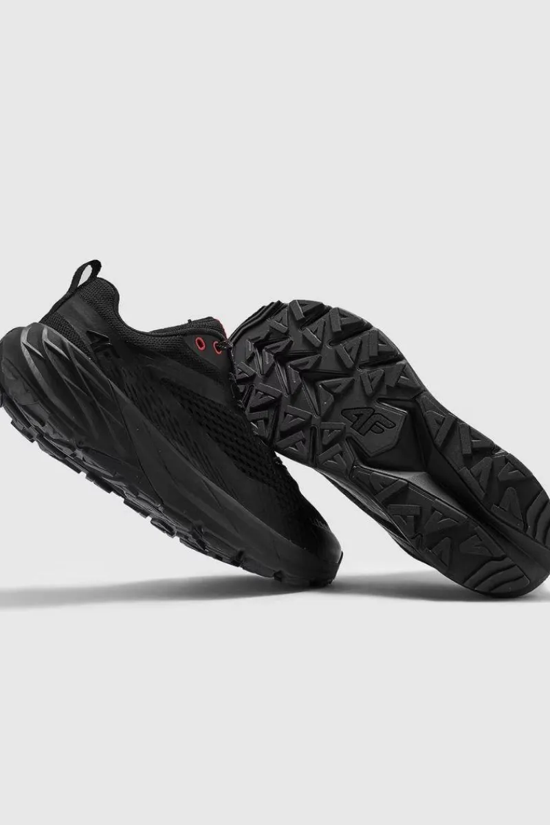 Obuwie Sportowe Męskie>4F Buty Sportowe Męskie Do Trekkingu I Trailu SPEED HIKER WMM00FOTSM036-20S Czarne