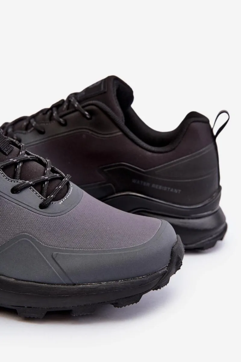 Clearance Buty Sportowe Męskie McBraun Szare Męskie Obuwie Sportowe Męskie