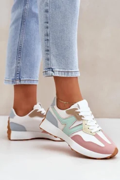 Sneakersy Damskie>Boto Buty Sportowe Sneakersy Damskie Multikolor Britma