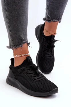 Outlet 4F Buty Sportowe Sneakersy Damskie RSS2LOWF055 Czarne