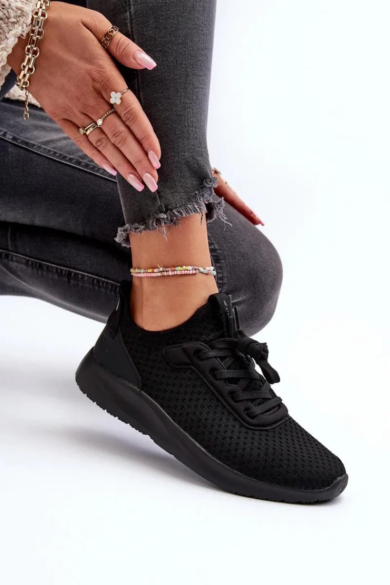 Outlet 4F Buty Sportowe Sneakersy Damskie RSS2LOWF055 Czarne